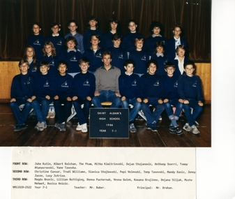 Photograph - St. Albans High School 1986 Class Photographs