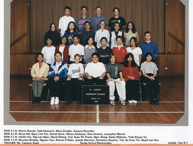 Photograph - St. Albans Secondary College 1995 Class Photographs