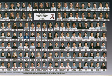 Photograph - St. Albans Secondary College 1999 Class Photographs