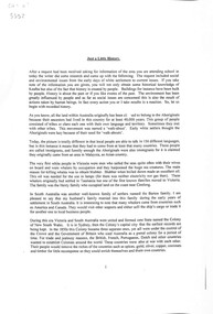 Document - Kealba - Just A Little History, Alie Missen