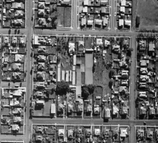 Photograph - King Edward Ave - Albion Tennis Courts Aerial View Photograph