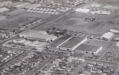Photograph - Ashley St Braybrook - Steelweld And Industrial Engineering Aerial Photograph