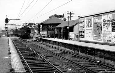 Photograph - St. Albans Railway Station Looking North - West Towards The Railway Gates Photograph