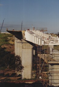 Photograph - Whitten Bridge Under Construction 1993, John Alchin, 1993