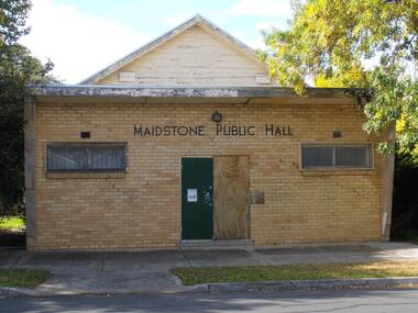 Photograph - Thomson St Maidstone - Maidstone Public Hall