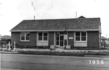 Photograph - Ballarat Rd 130 - Maidstone Police Station, 1956
