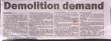 Article - Sunshine Municipal Offices Part Demolition, Star Weekly, 29th December 2025