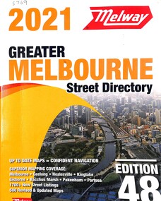 Book - Melway Greater Melbourne Street Directory 2021, Melway Publishing Pty Ltd, 2021