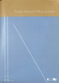 Document - Public Records Office Victoria Information Sheets, Public Records Office Victoria