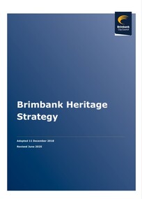 Document - City Of Brimbank Heritage Strategy 2018 Revison June 2025, City of Brimbank