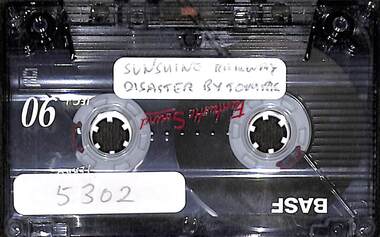 Audio - Sunshine Railway Disaster By Tom Rigg Audio Tape, Tom Rigg, 1998