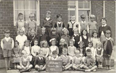 Photograph - Albion State School 1952 Class Photographs