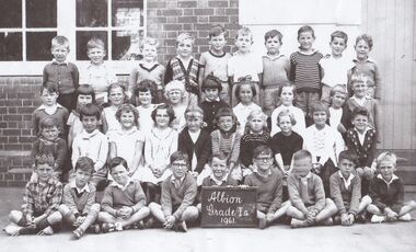 Photograph - Albion State School 1961 Class Photographs