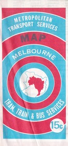 Map - Joseph 'Joe' Wlodarczyk Collection - Metropolitan Transport Services Map, No Date