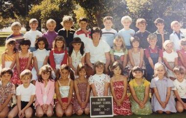 Photograph - Albion State School 1980 Class Photographs