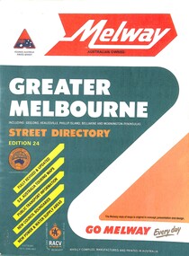 Book - Melway Greater Melbourne Street Directory 1996, Melway Publishing Pty Ltd, 1996