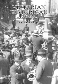 Journal - Victorian Historical Journal Centenary Issue Volume 80 Number 2 November 2009, Royal Historical Society of Victoria, November 2009