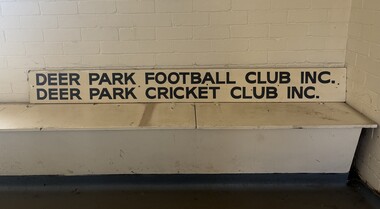 Sign - John McLeod Reserve Football Club And Cricket Club Sign