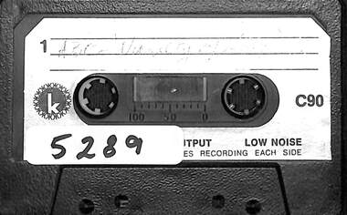 Archive - ABC Variety Of Subjects Audio Tape
