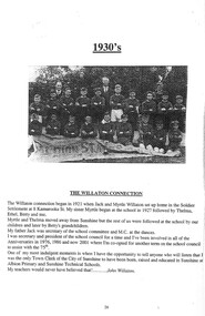 Essay - Albion State School 1920s The Willaton Connection