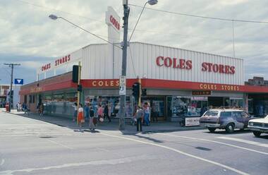 Photograph - Coles Store Main Road East St. Albans C1990 Photograph