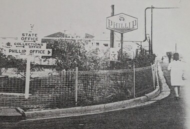 Photograph - Phillip Hostel Williamson Road Entrance 1971 Photograph