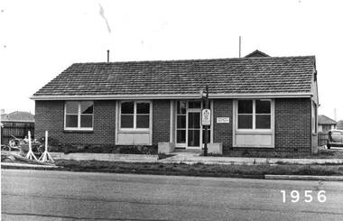 Photograph - Maidstone Police Station Ballarat Road Cnr Short Street 1956 Photographs