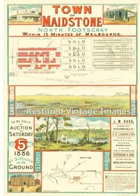 Photograph - Town Of Maidstone North Footscray Auction Brochure