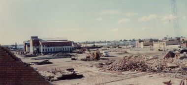 Photograph - Massey Ferguson demolition August 1991, 1992