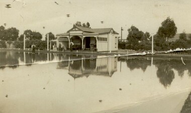 Photograph - Sunshine Bowling Club  flood, [1919]