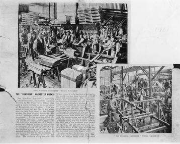 Photograph - McKay Factory At Sunshine And Ballarat, 1901