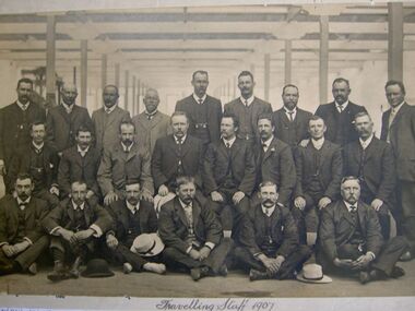 Photograph - McKay Travelling Staff 1907, 1907