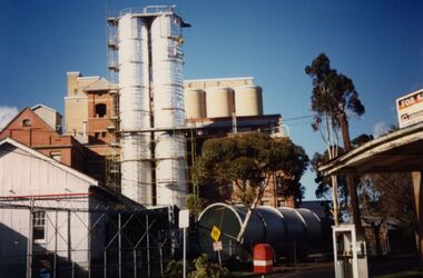 Photograph - John Darling and Son Flour Mill building, 1991