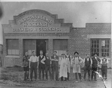 Photograph - Parsons and Lewis factory, circa 1924