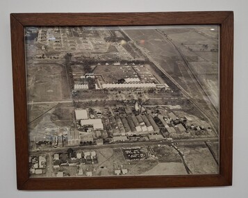 Photograph - ICI / Leathercloth Factory Aerial Late 1950s Photograph, [1950]
