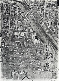 Photograph - Aerial view of Sunshine 1946 Photograph, 1946