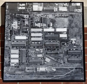 Photograph - R.A.A.F. No 1 Stores Ashley St Braybrook Aerial Photograph, [1950]