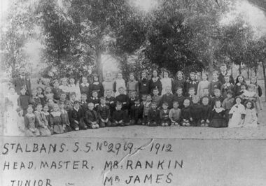 Photograph - St Albans State School no. 2969 1912, 1912