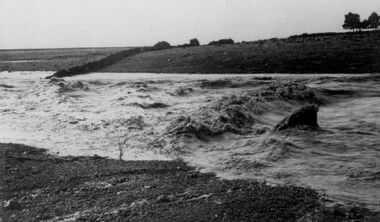 Photograph - Kororoit Creek flood photo, [circa 1960s]