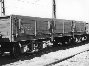 Photograph - Railway freight carriage, Physical, 1980