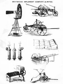 Drawing - Braybrook Implement Company Products