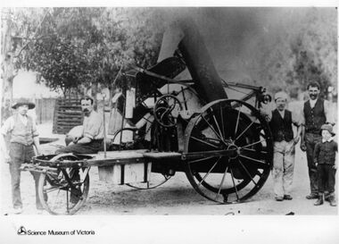 Photograph - Stripper harvester photo