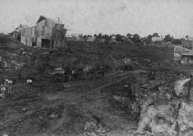 Photograph - Bluestone quarry