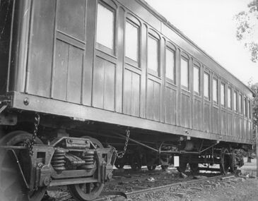 Photograph - Wright and Edwards railway carriage, circa 1980s