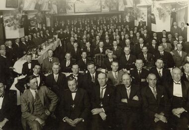 Photograph - McKay's Celebration Dinner, 1920