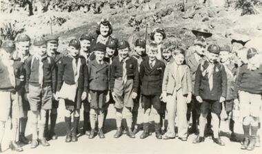 Photograph - Sunshine Boy Scouts 1950 Photo, 1950