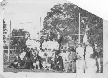 Photograph - Members of Sunshine Tennis Club Photograph, 1920