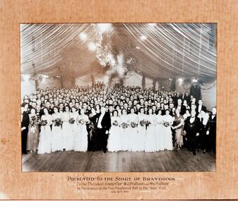 Photograph - Pridham & the presidential ball, 1934