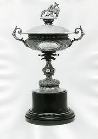 Photograph - Councillor Pennell's Gift Of An Ornate Silver Cup Photograph, 1950