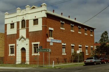 Photograph - Masonic Temple Sunshine Auction Flyer, 1990